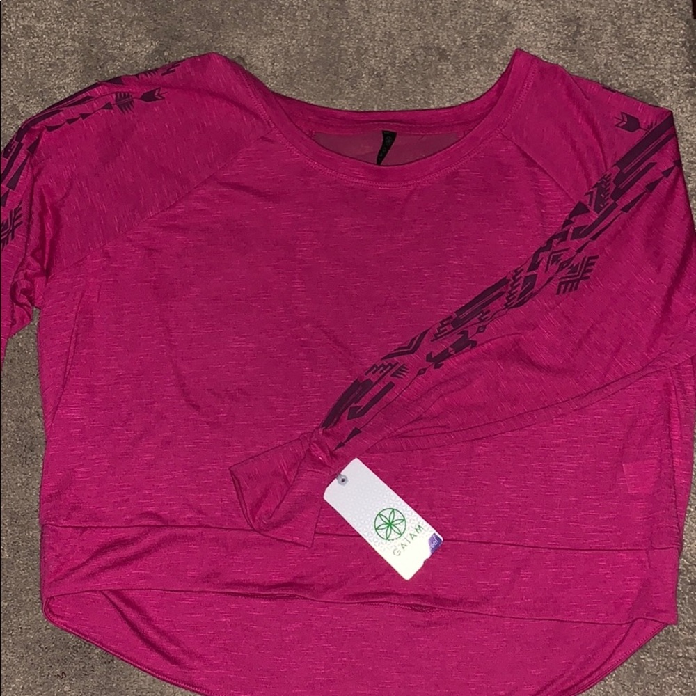 Pink Workout Top